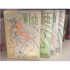 WISH Clamp Manga Shojo 1-4 Complete
